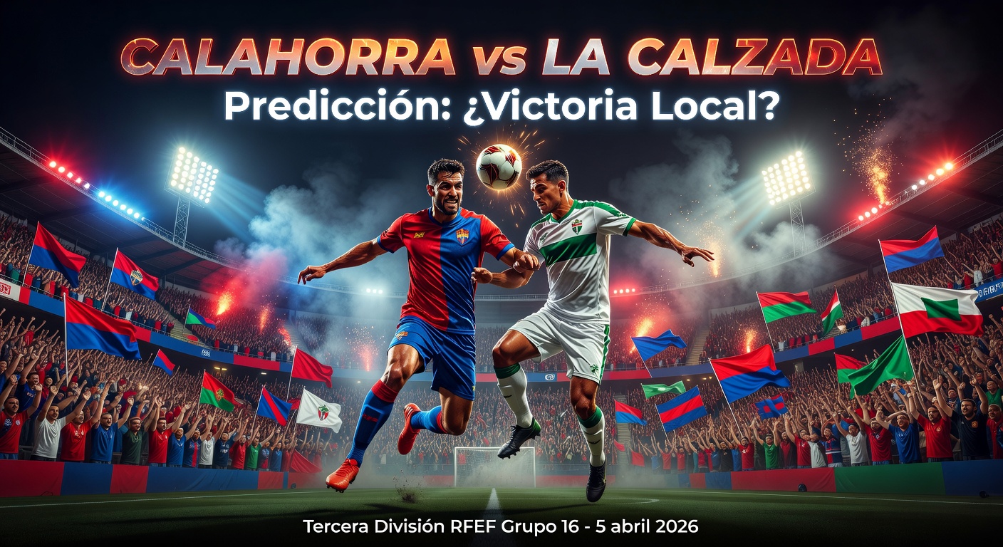 Calahorra vs La Calzada Pronóstico / Prediction