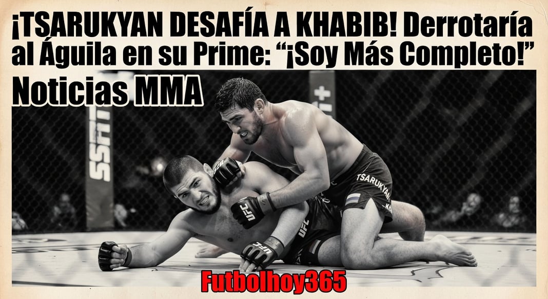 Arman Tsarukyan Afirma que Derrotaría a Khabib Nurmagomedov en su Prime: 