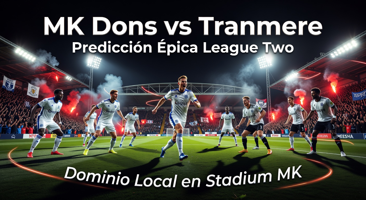 Milton Keynes Dons vs Tranmere Pronóstico / Prediction