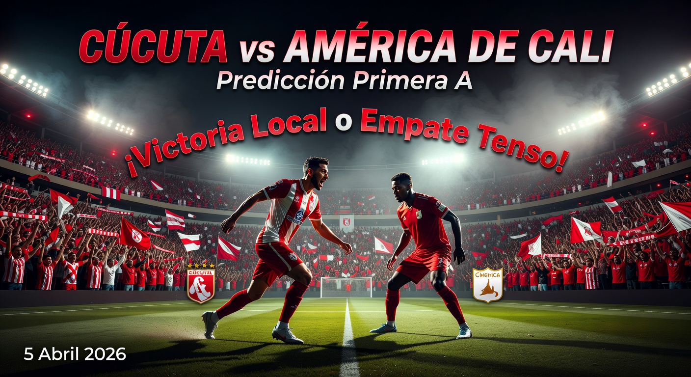 Cucuta vs America de Cali Pronóstico / Prediction
