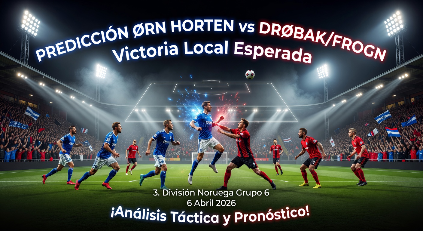 Ørn Horten vs Drøbak / Frogn Pronóstico / Prediction