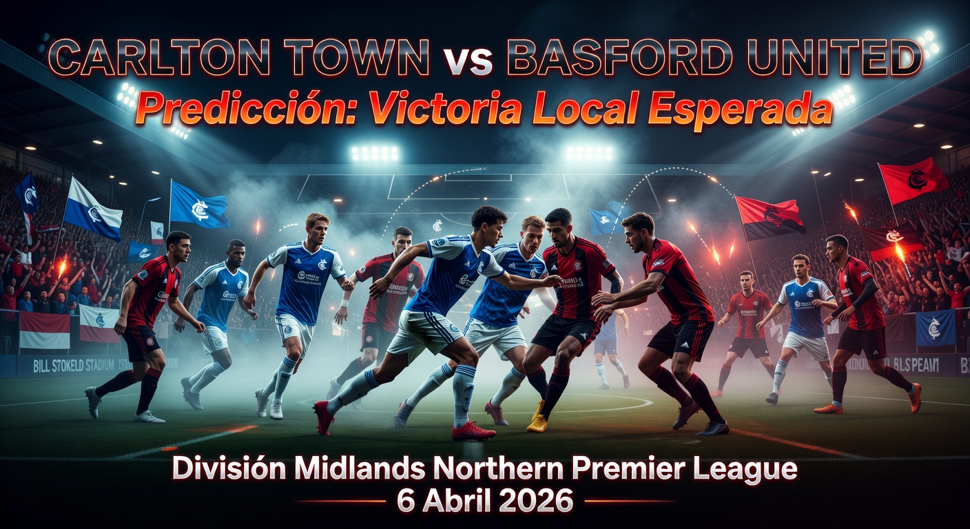 Carlton Town vs Basford United Pronóstico / Prediction