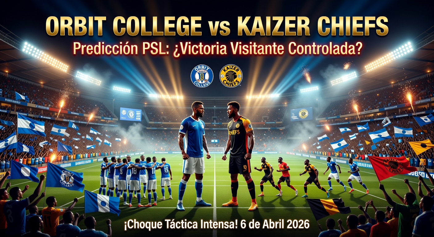Orbit College vs Kaizer Chiefs Pronóstico / Prediction