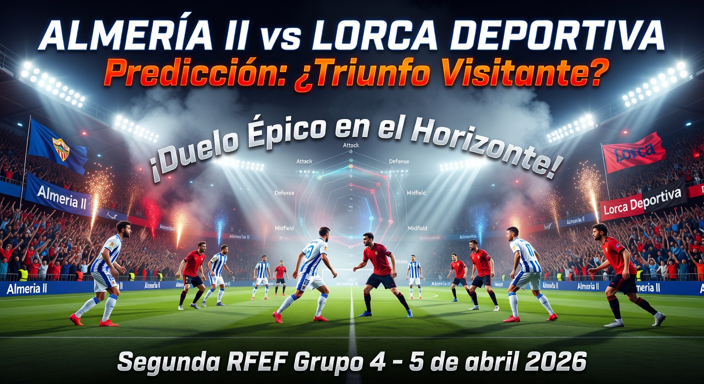 Almería II vs Lorca Deportiva Pronóstico / Prediction