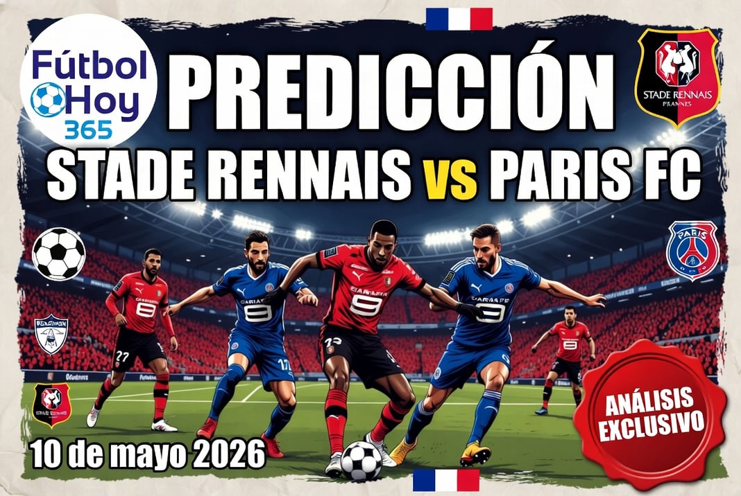 Predicción Stade Rennais vs Paris FC Ligue 1 2026