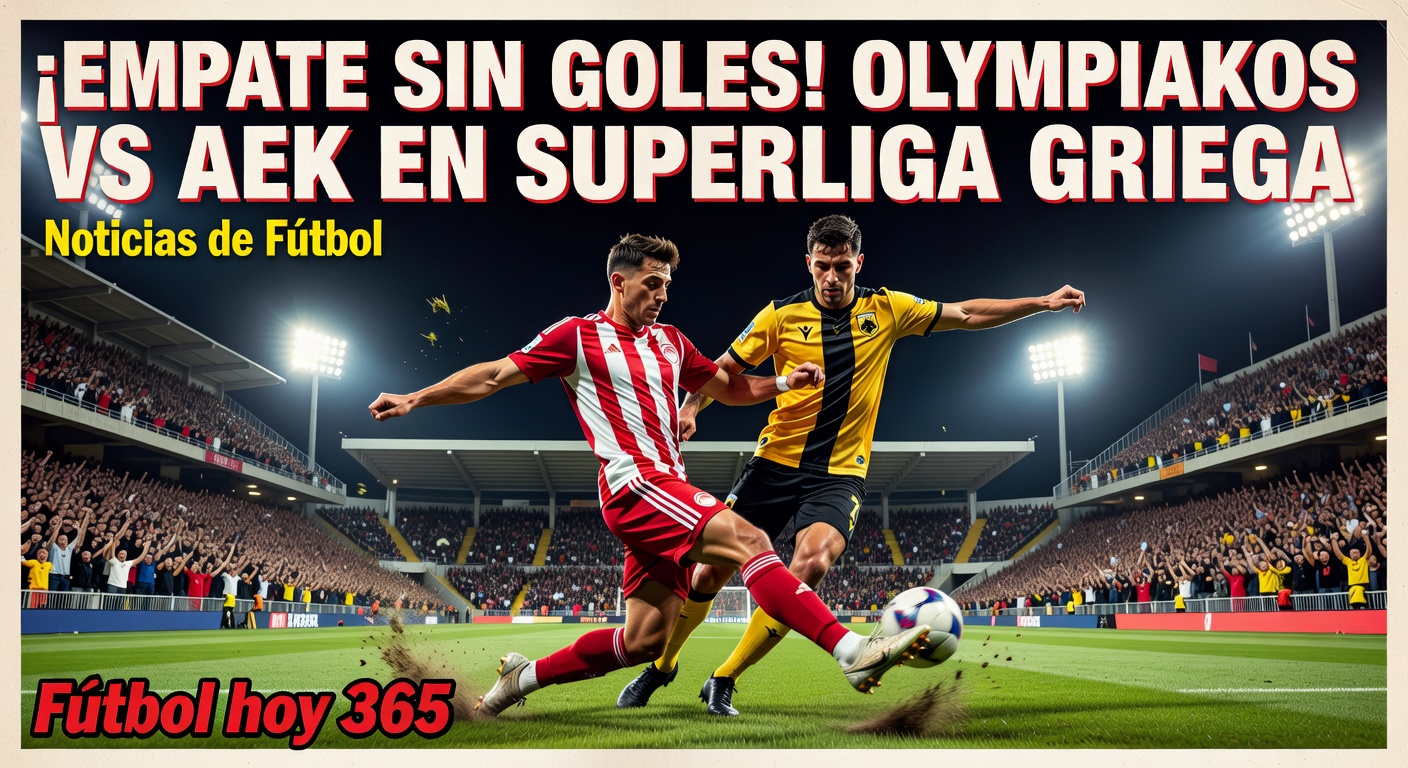 Greek Super League: Olympiakos vs AEK Athens Live (Sky Sports)