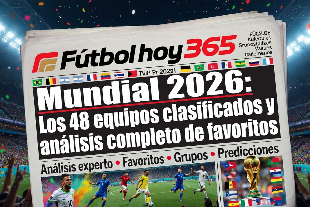 Mundial 2026 Los 48 equipos clasificados y análisis completo de favoritos