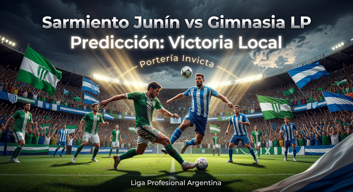 Sarmiento Junin vs Gimnasia L.P. Pronóstico / Prediction
