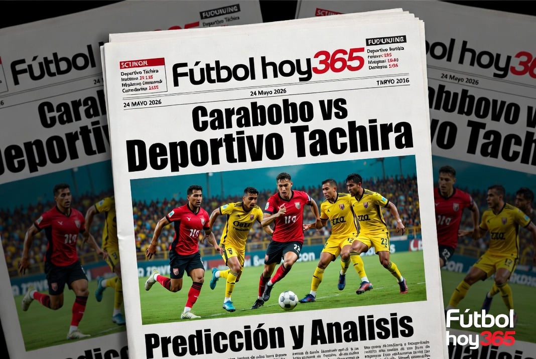 Carabobo vs Deportivo Tachira 24 Mayo 2026 Prediccion y Analisis