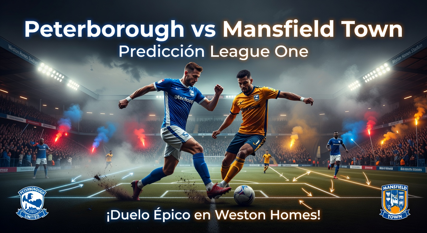 Peterborough vs Mansfield Town Pronóstico / Prediction