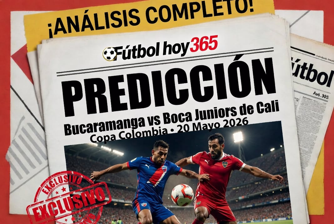 Prediccion Bucaramanga vs Boca Juniors de Cali Copa Colombia 20 Mayo 2026