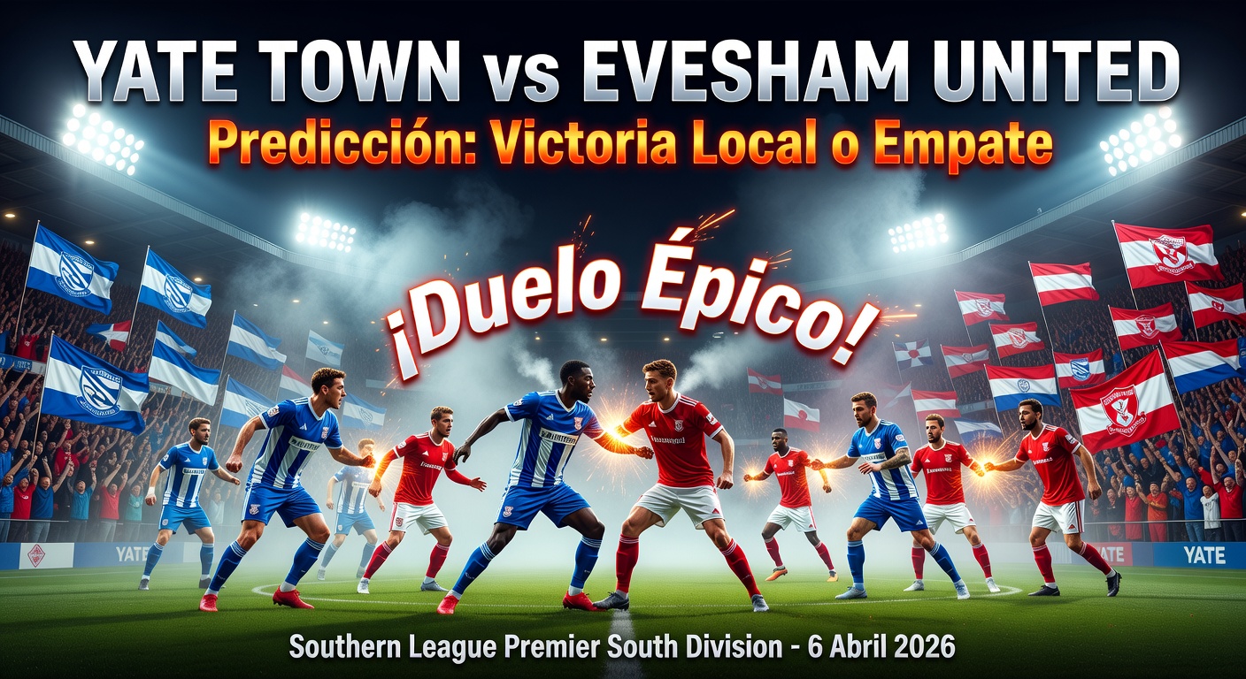 Yate Town vs Evesham United Pronóstico / Prediction