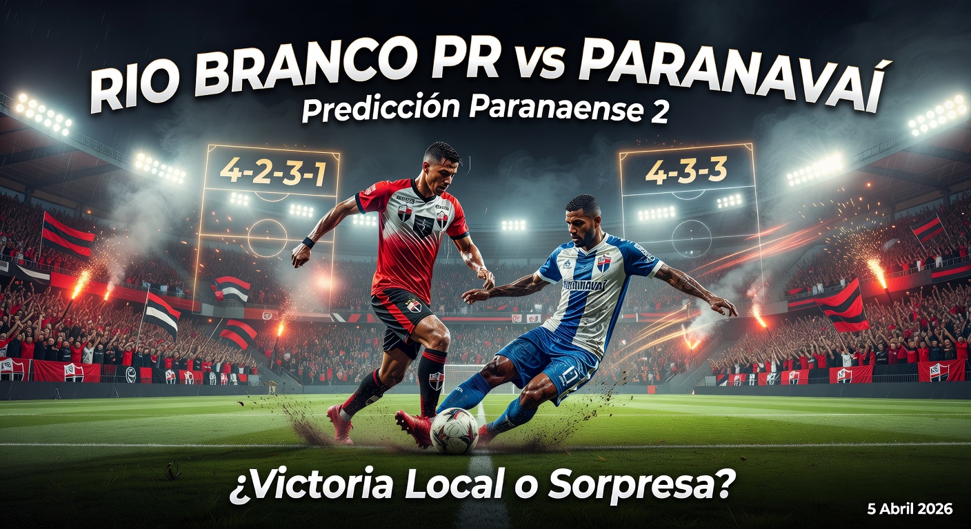 Rio Branco PR vs Paranavaí Pronóstico / Prediction