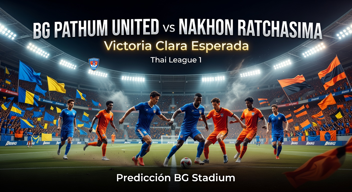 BG Pathum United vs Nakhon Ratchasima FC Pronóstico / Prediction