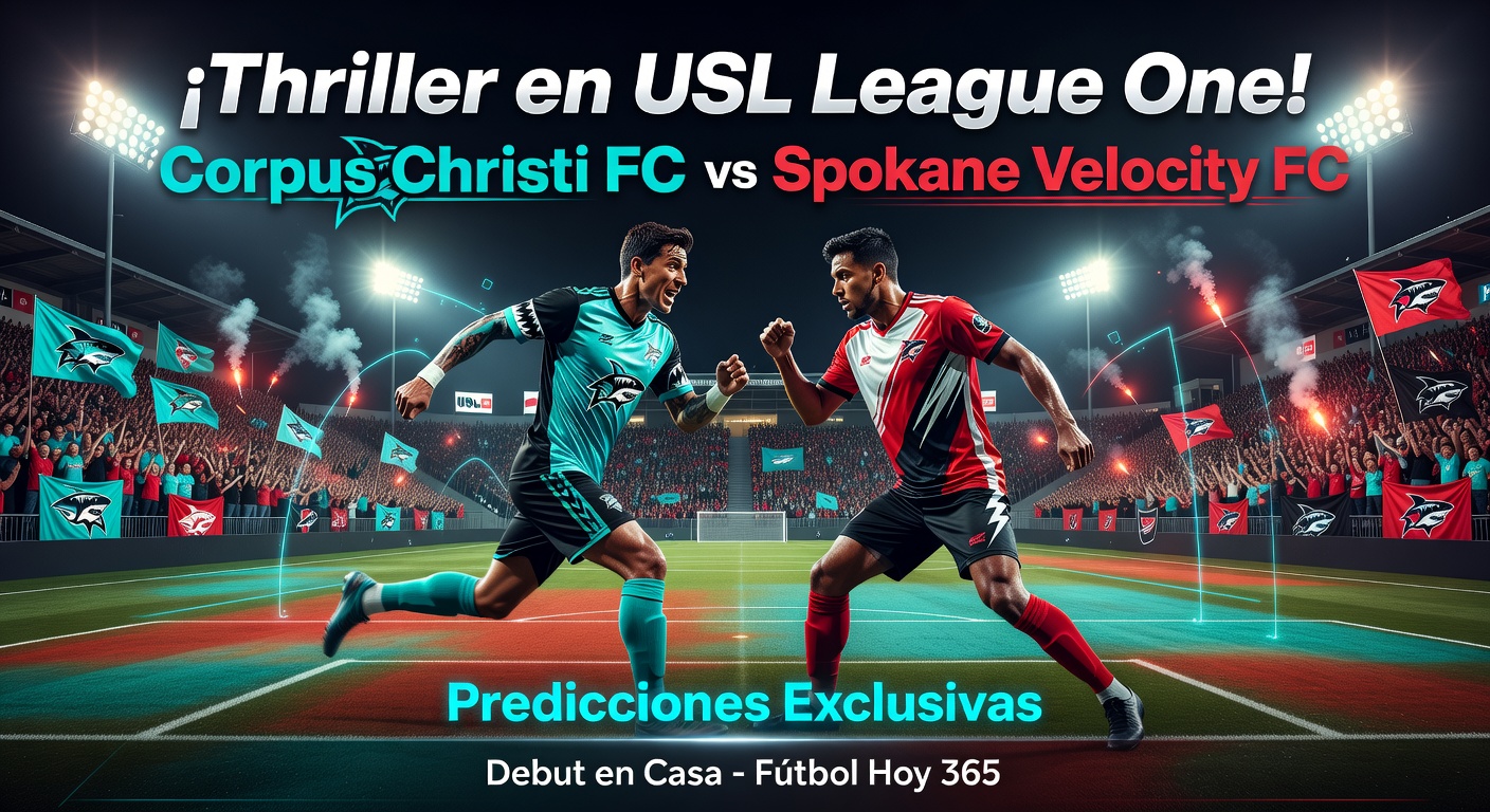 Corpus Christi vs Spokane Velocity Pronóstico / Prediction
