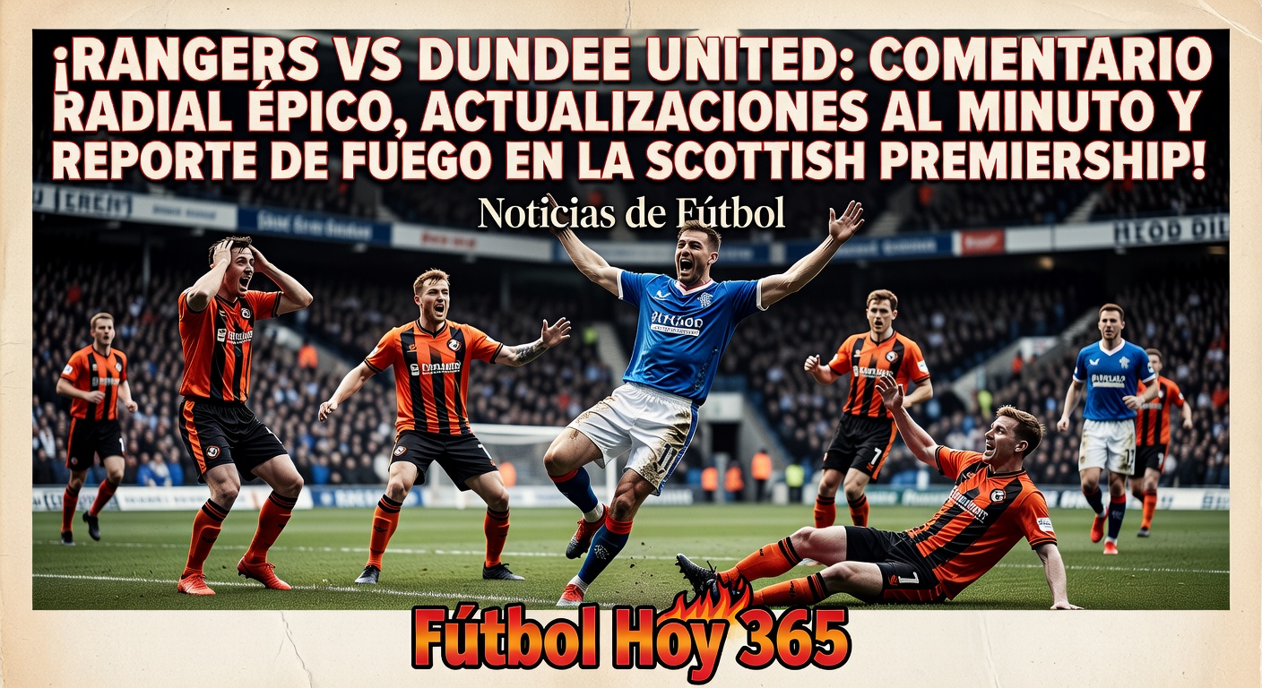 Rangers vs Dundee United: Scottish Premiership (BBC)
