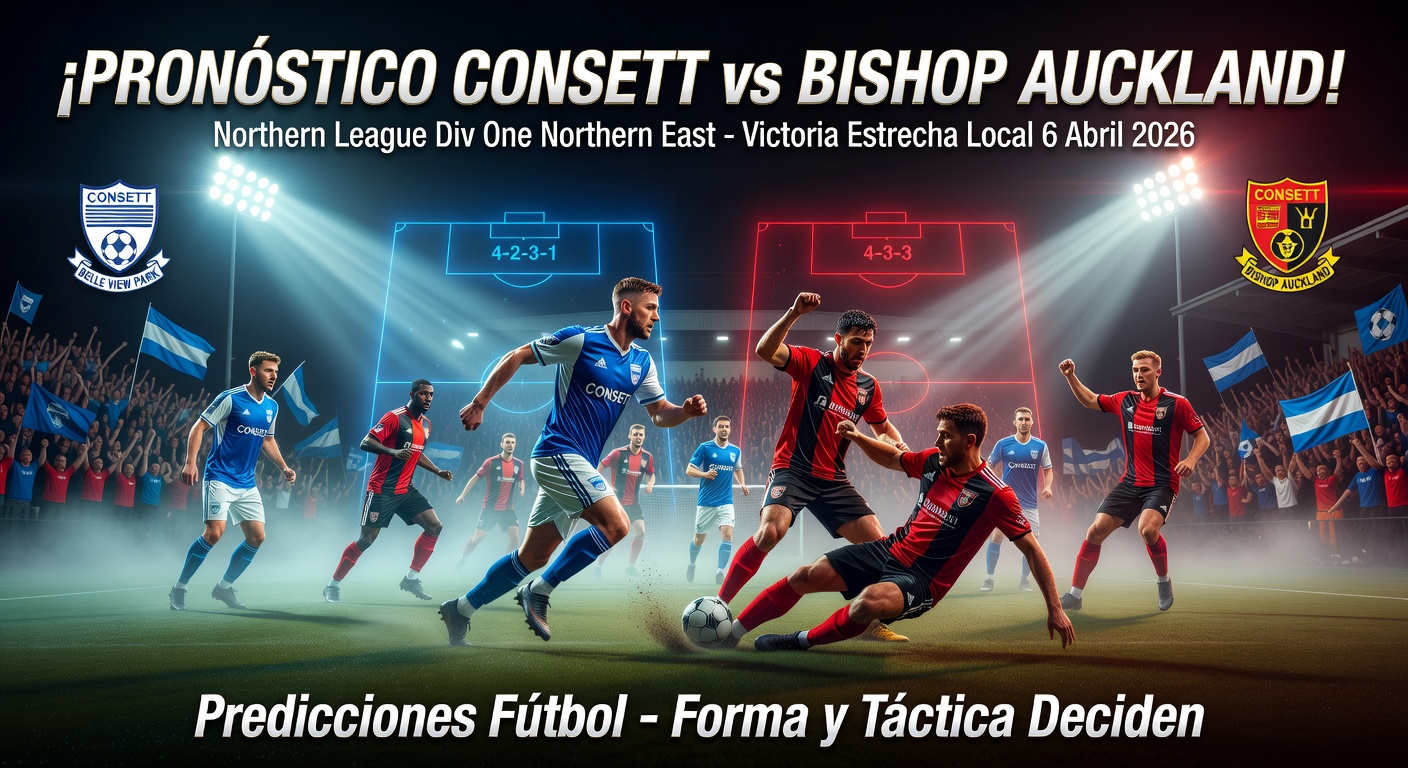Consett vs Bishop Auckland Pronóstico / Prediction