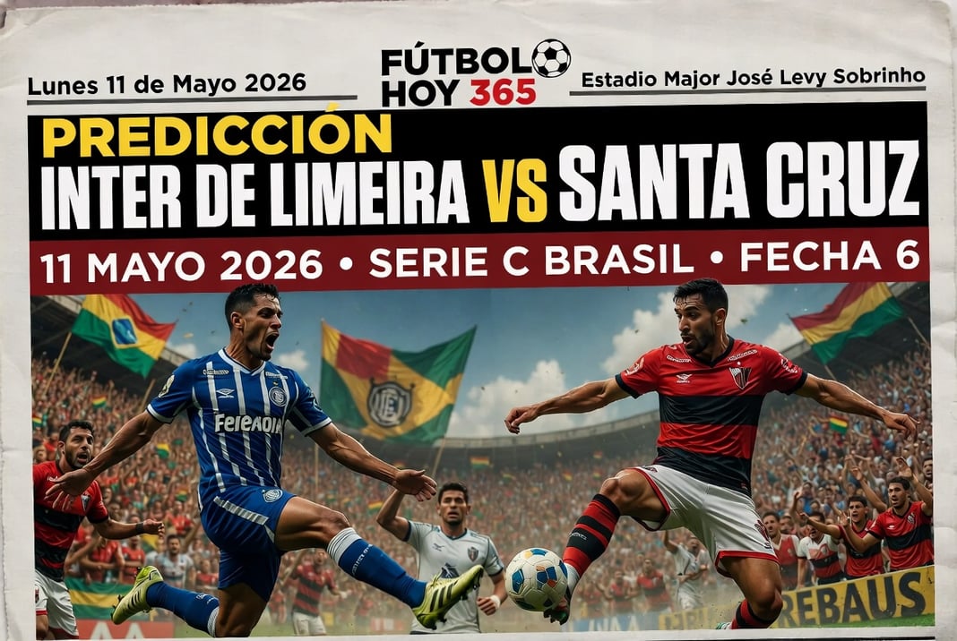 Prediccion Inter de Limeira vs Santa Cruz 11 Mayo 2026