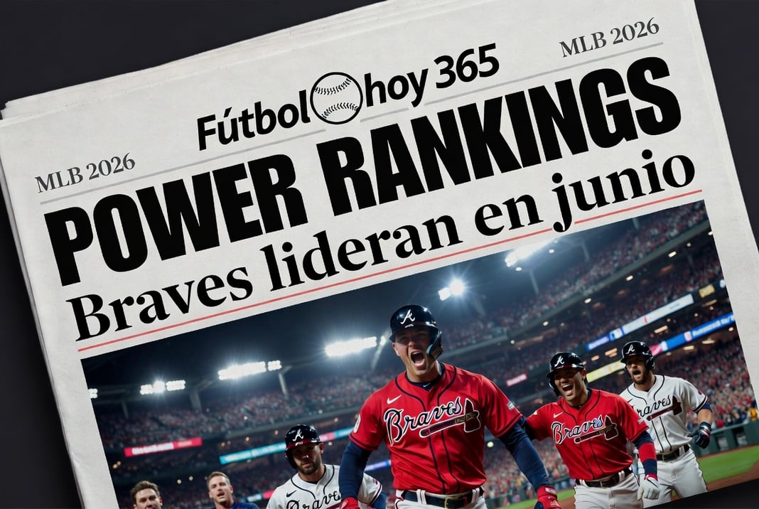 Power Rankings MLB 2026 Braves lideran en junio