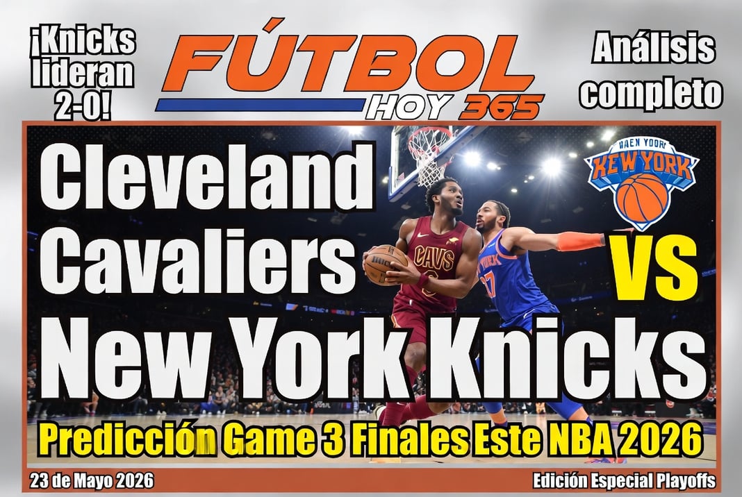 Cleveland Cavaliers vs New York Knicks Predicción Game 3 Finales Este NBA 2026
