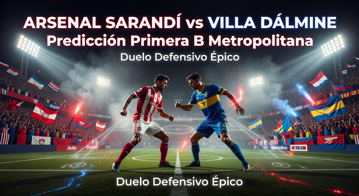 Arsenal Sarandi vs Villa Dalmine Pronóstico / Prediction