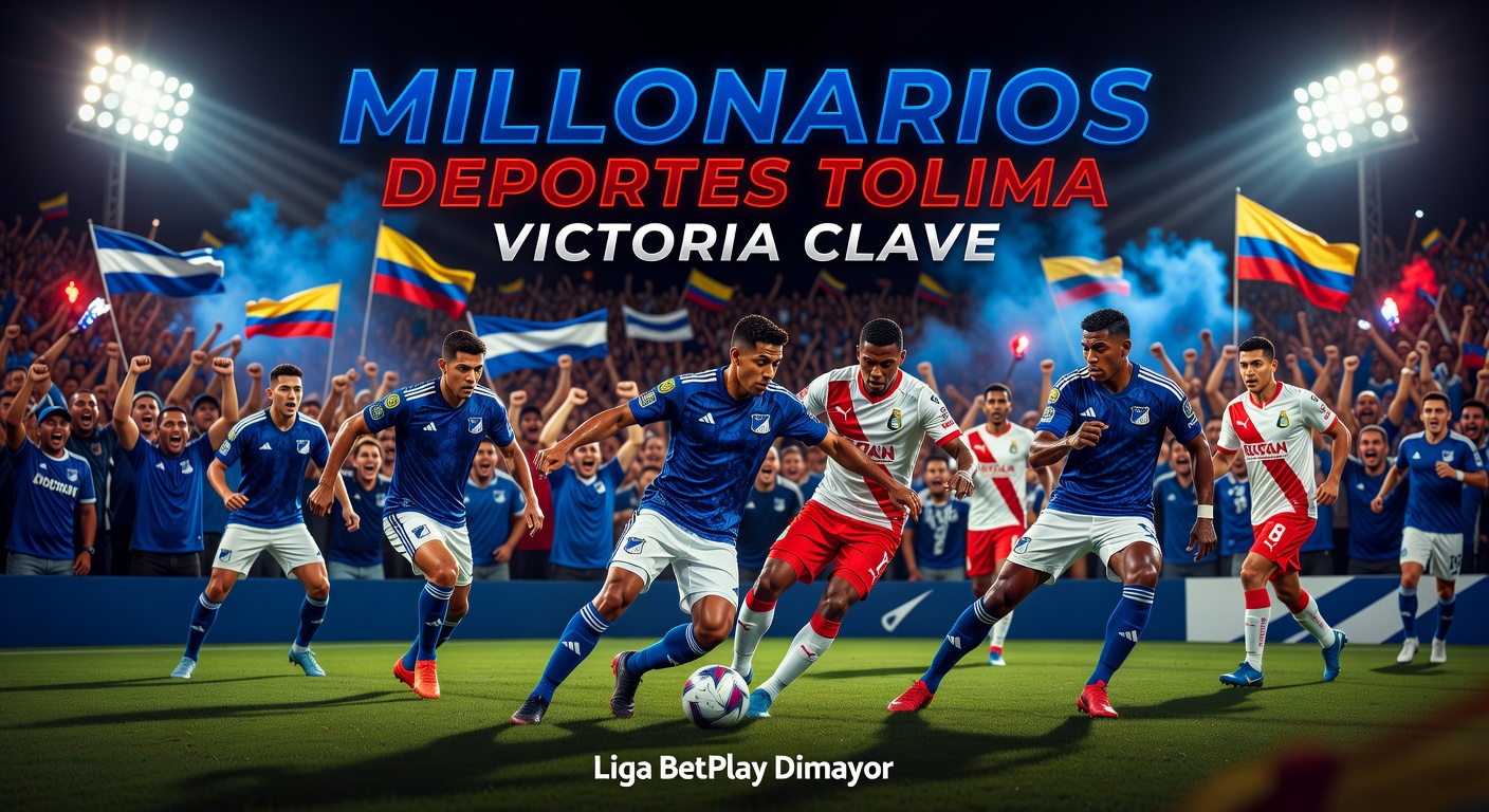 Millonarios vs Deportes Tolima