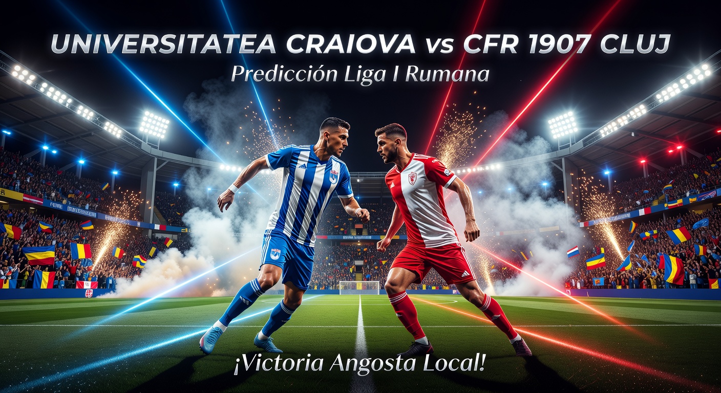 Universitatea Craiova vs CFR 1907 Cluj Pronóstico / Prediction