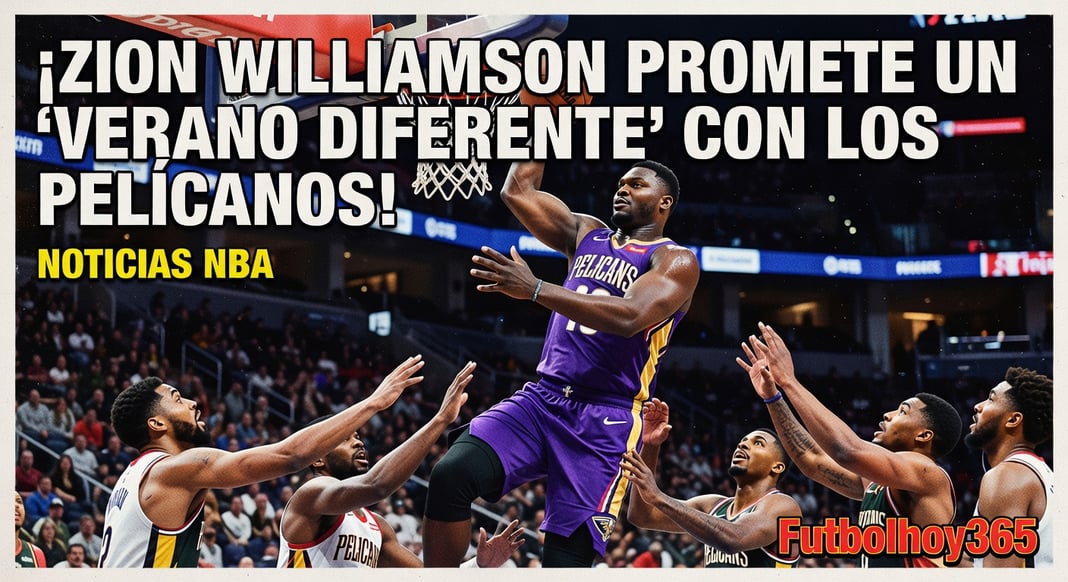 Zion Williamson promete un 'verano diferente' con los Pelícanos de Nueva Orleans | NBA