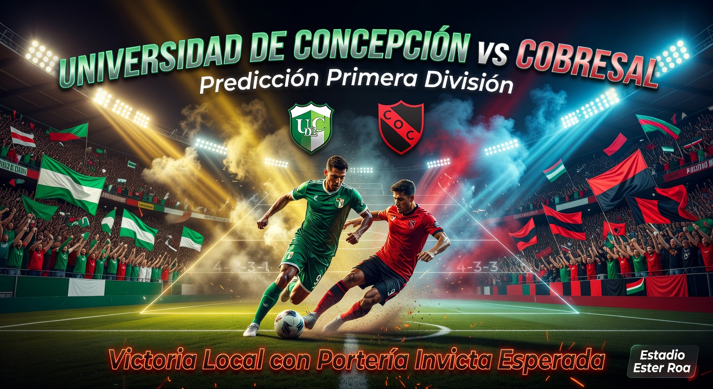Universidad de Concepcion vs Cobresal Pronóstico / Prediction