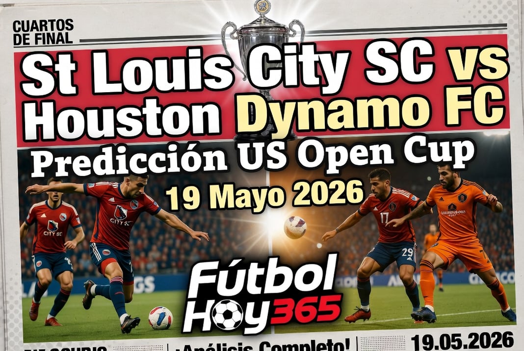 St Louis City SC vs Houston Dynamo FC Prediccion US Open Cup 19 Mayo 2026