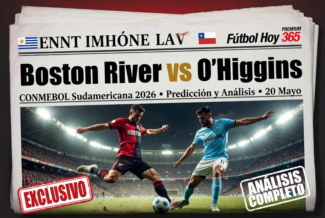 Boston River vs O'Higgins CONMEBOL Sudamericana 2026 Predicción y Análisis 20 Mayo