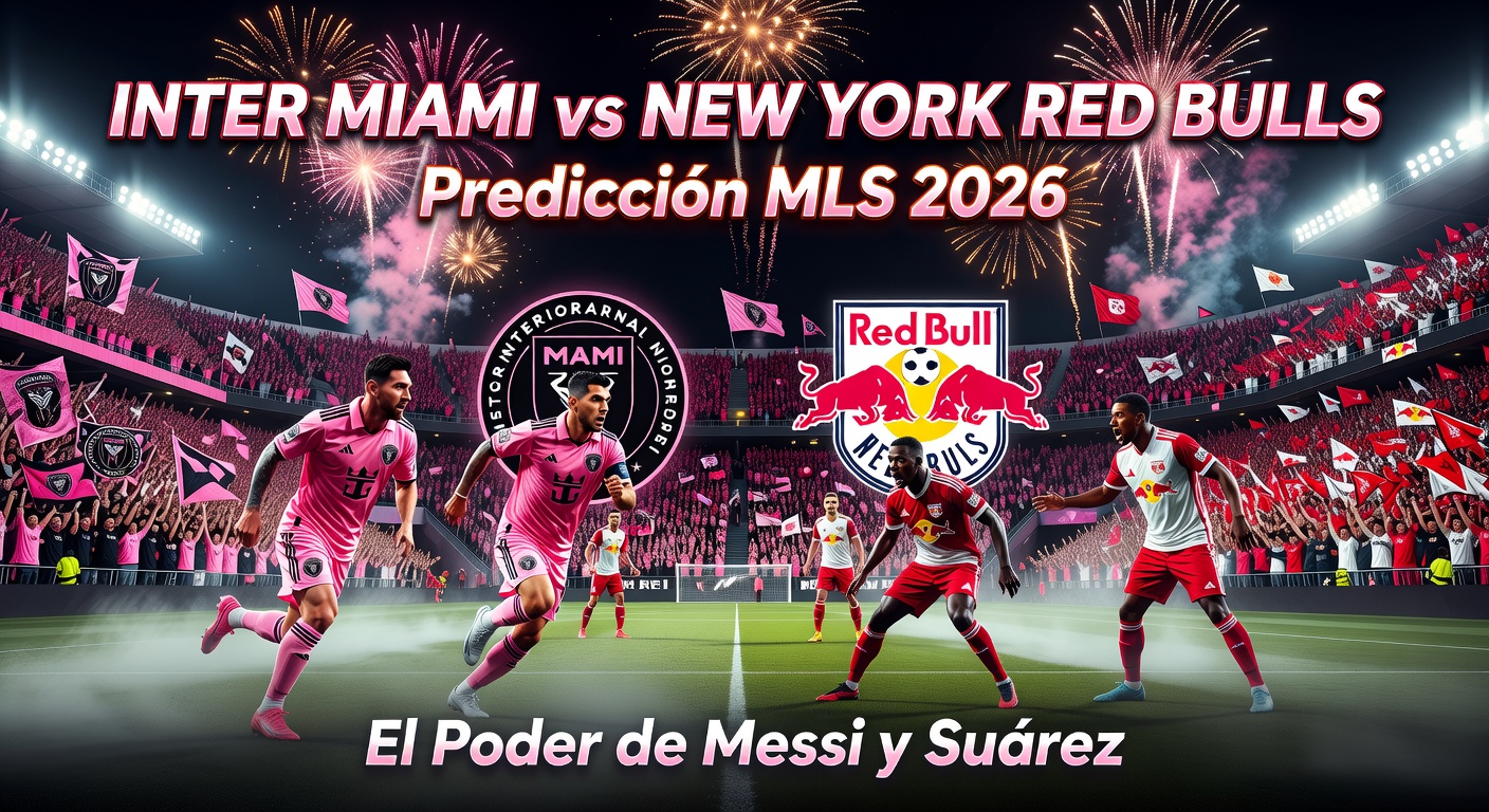 Inter Miami vs New York Red Bulls Pronóstico / Prediction
