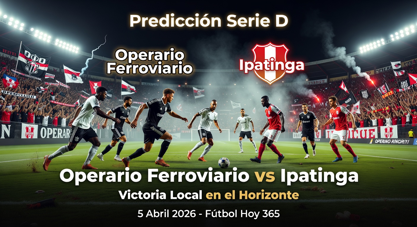 Operario Ferroviario vs Ipatinga Pronóstico / Prediction