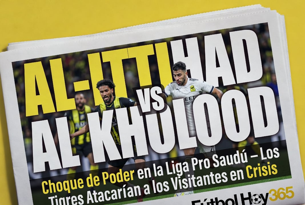 Al-Ittihad vs Al Kholood Choque de Poder en la Liga Pro Saudí – Los Tigres Atacarían a los Visitantes en Crisis