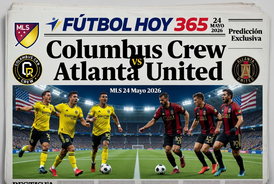 Columbus Crew vs Atlanta United MLS 24 Mayo 2026
