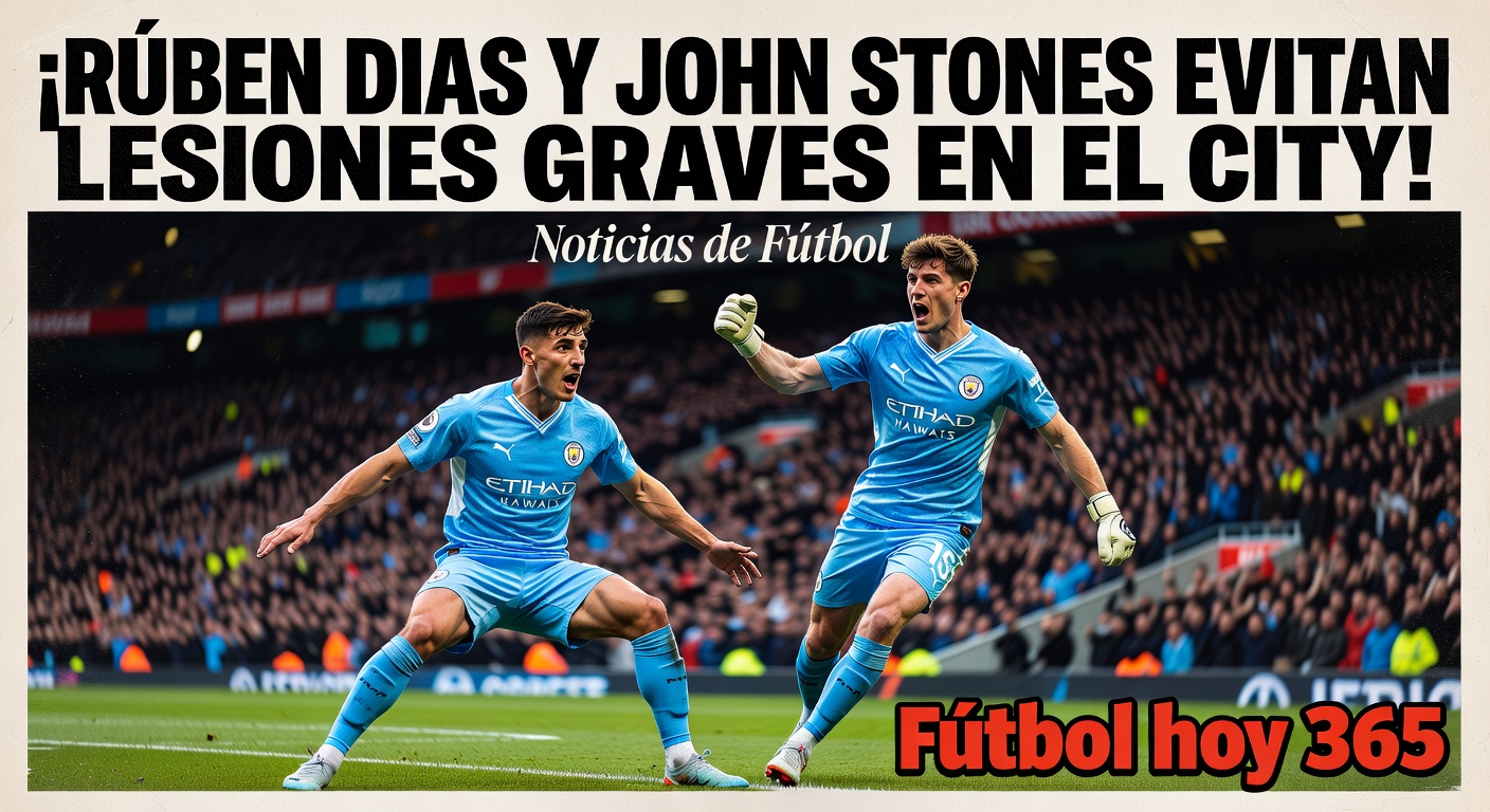 Rúben Dias and John Stones escape long-term injuries - Man City update