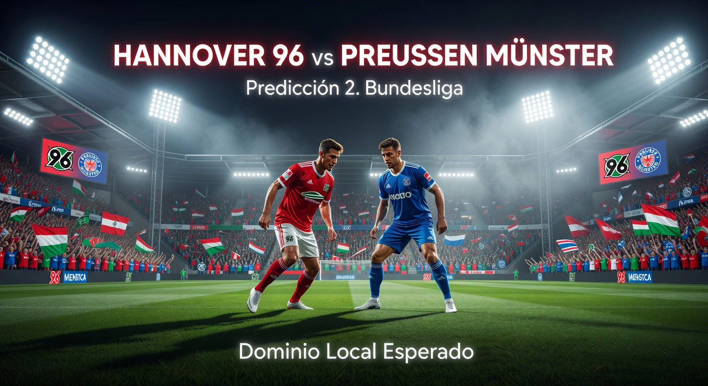 Hannover 96 vs Preußen Münster Pronóstico / Prediction