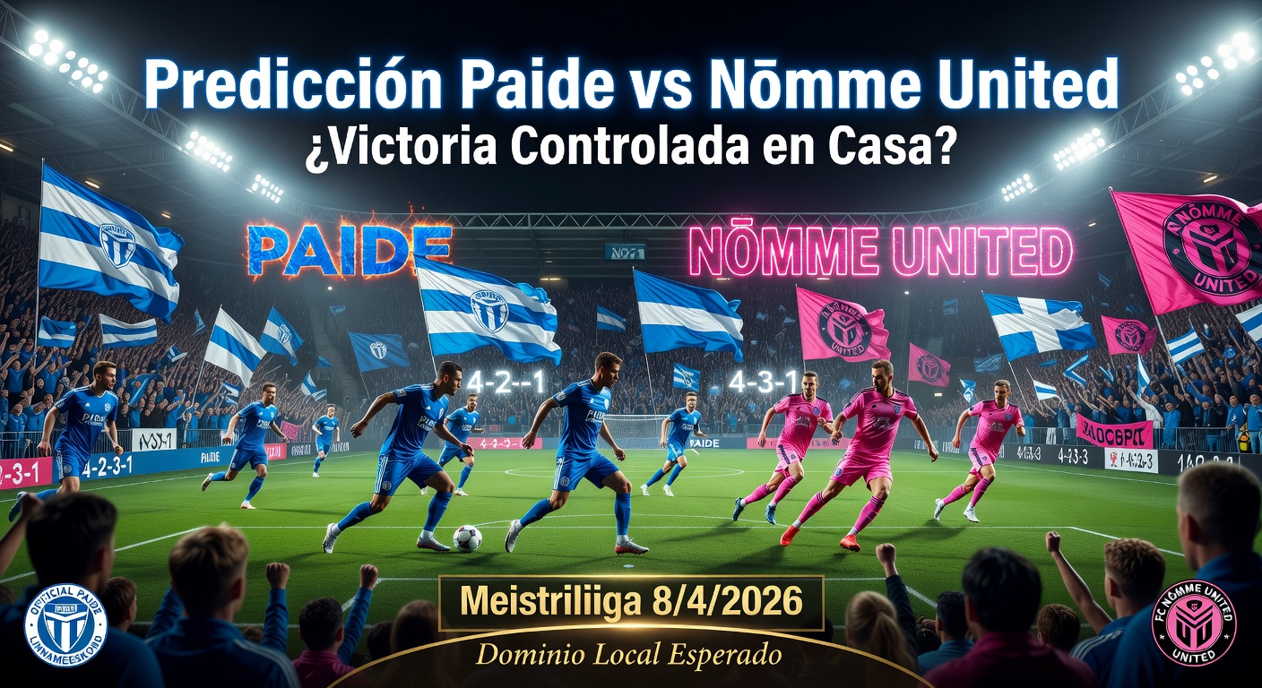 Paide vs Nõmme United Pronóstico / Prediction