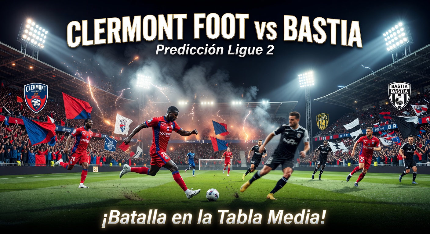Clermont Foot vs Bastia Pronóstico / Prediction