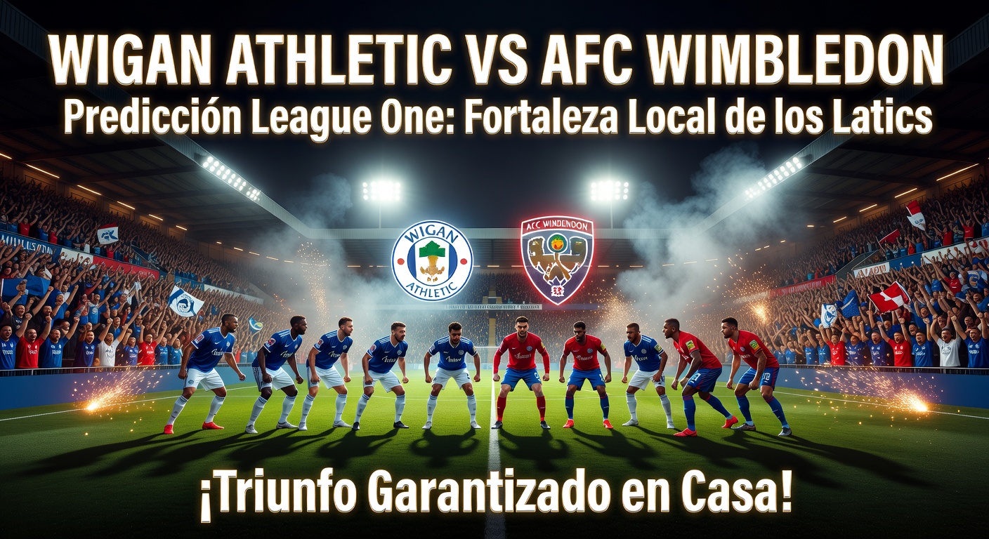 Wigan vs AFC Wimbledon Pronóstico / Prediction