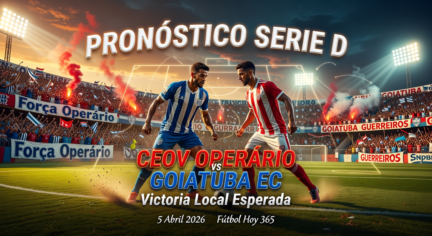 CEOV Operário vs Goiatuba EC Pronóstico / Prediction