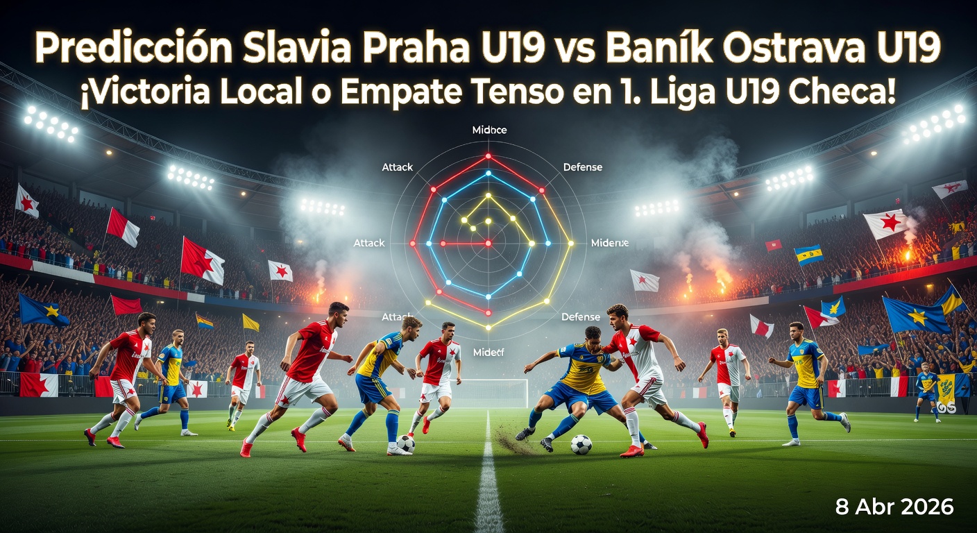 Slavia Praha U19 vs Baník Ostrava U19 Pronóstico / Prediction