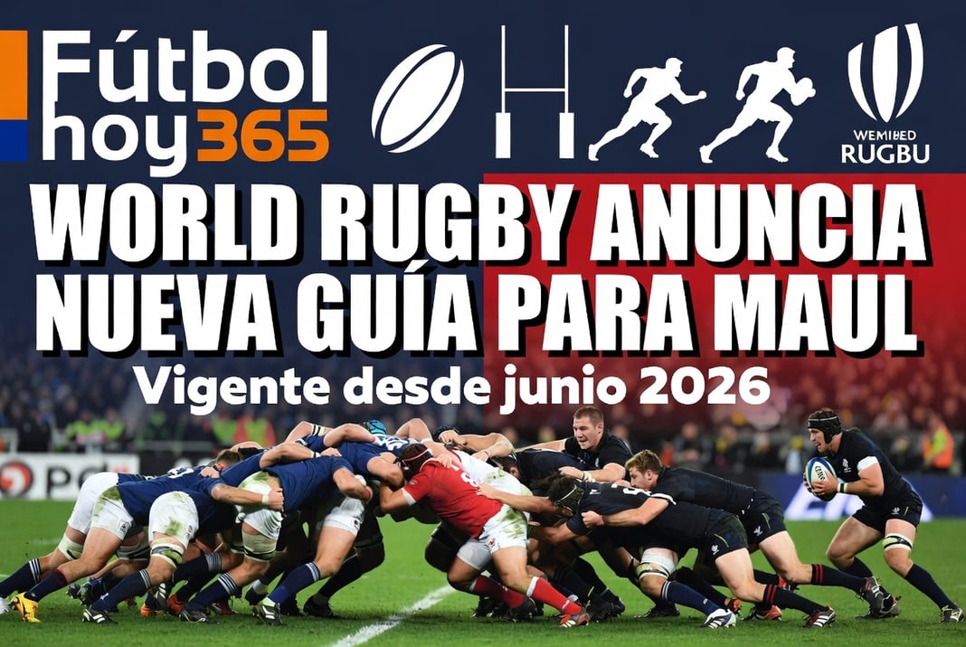 World Rugby anuncia nueva guía para Maul vigente desde junio 2026