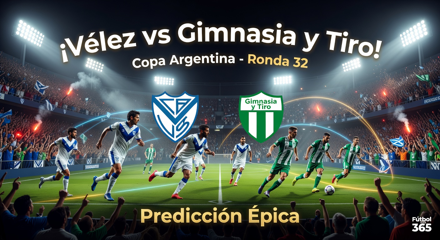 Velez Sarsfield vs Gimnasia Y Tiro Pronóstico / Prediction