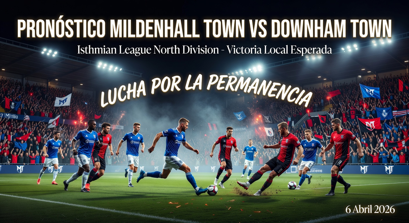 Mildenhall Town vs Downham Town Pronóstico / Prediction