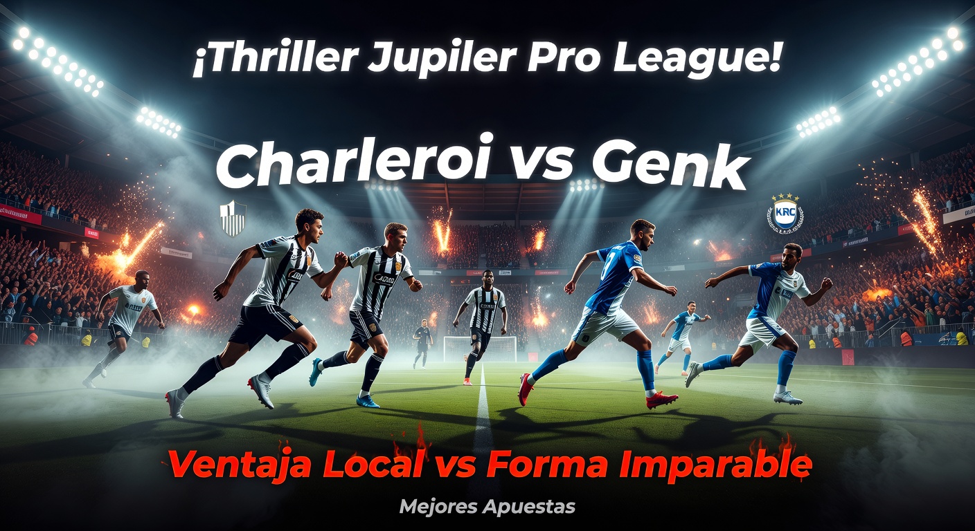 Charleroi vs Genk Pronóstico / Prediction