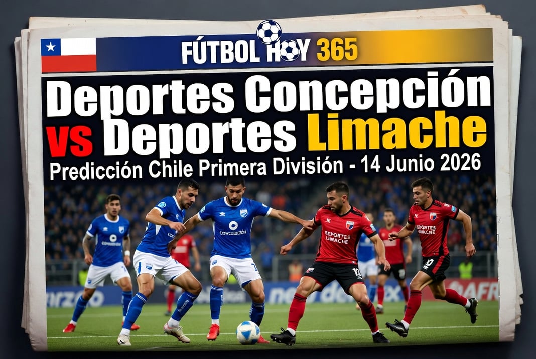 Deportes Concepcion vs Deportes Limache prediccion Chile Primera 14 Junio 2026