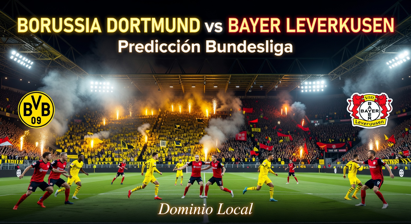 Borussia Dortmund vs Bayer Leverkusen Pronóstico / Prediction