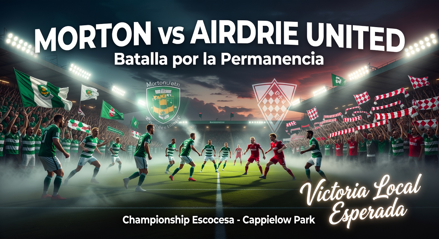 Morton vs Airdrie United Pronóstico / Prediction