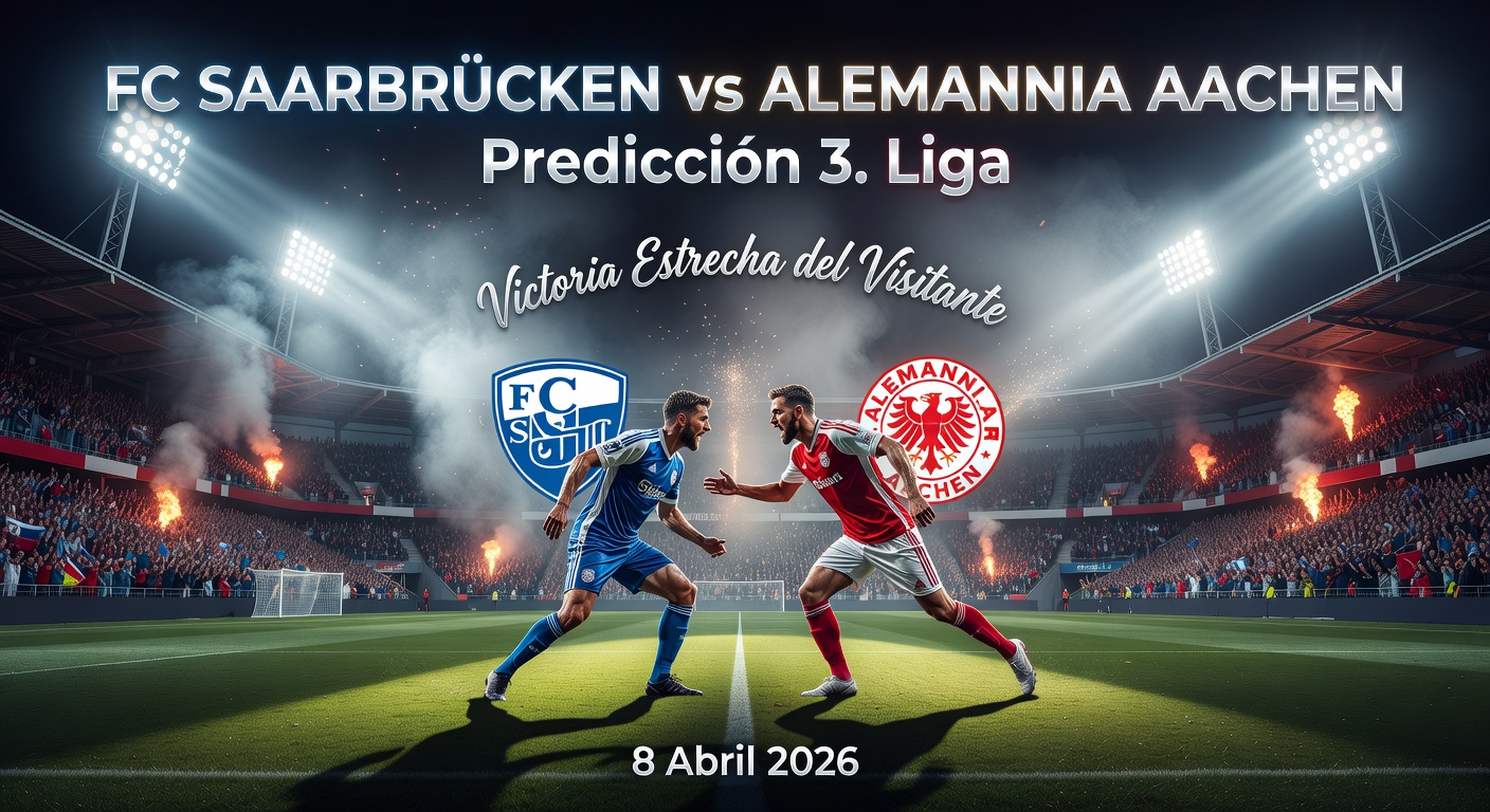 FC Saarbrücken vs Alemannia Aachen Pronóstico / Prediction